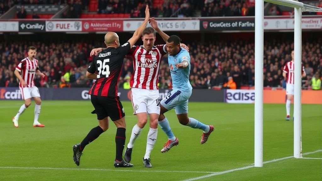 英超焦点战：樱桃军团欲双杀海鸥，VAR争议引爆阿美克斯球场