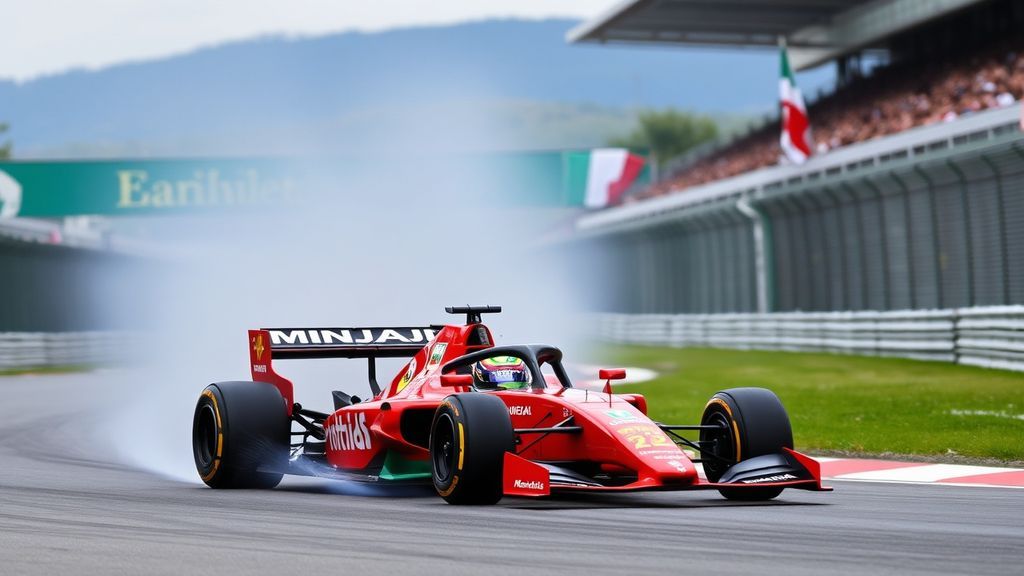 意大利车手时隔20年再登顶！汉密尔顿首为法拉利夺台 维斯塔潘上海折戟